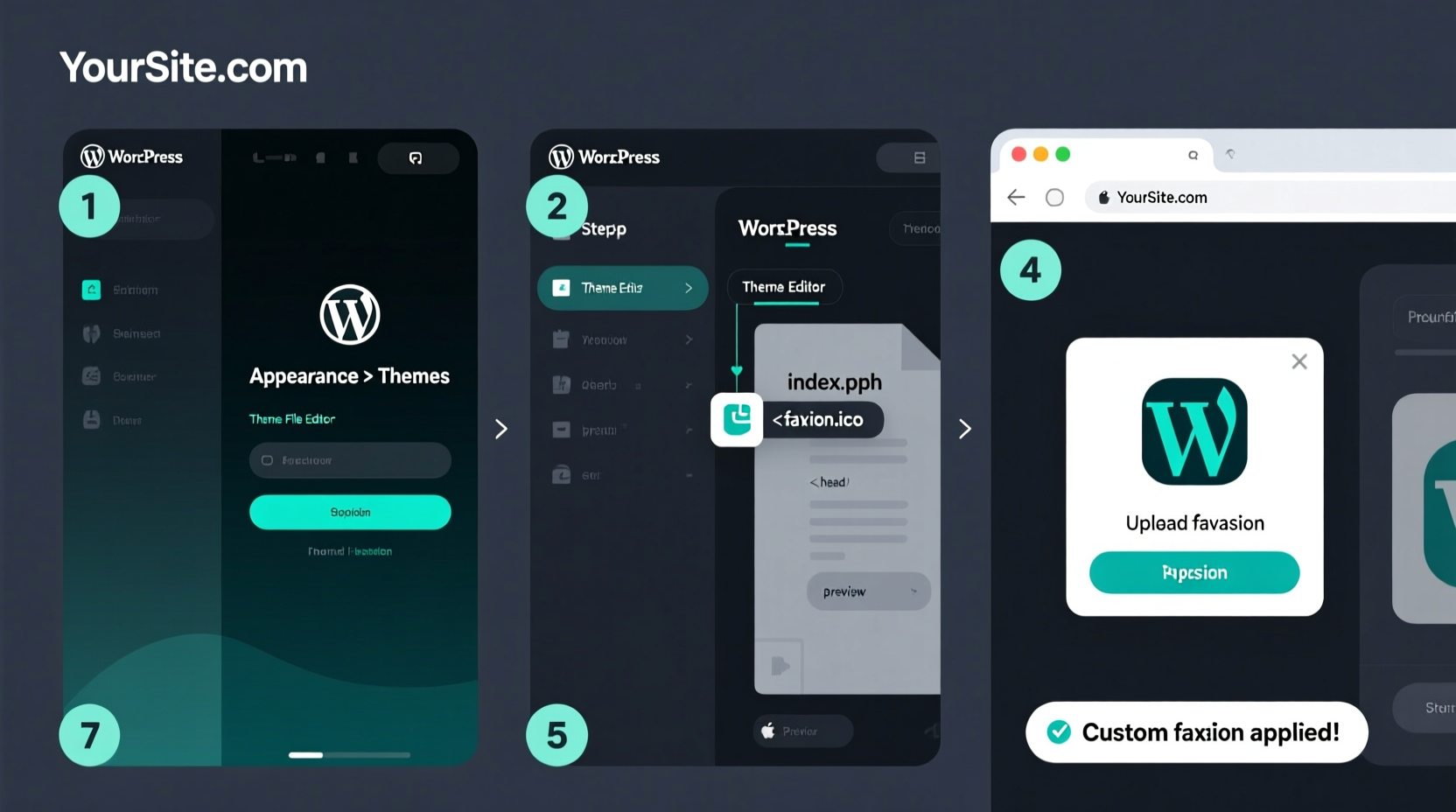 step by step guide to adding and customizing a favicon in wordpress for a professional look