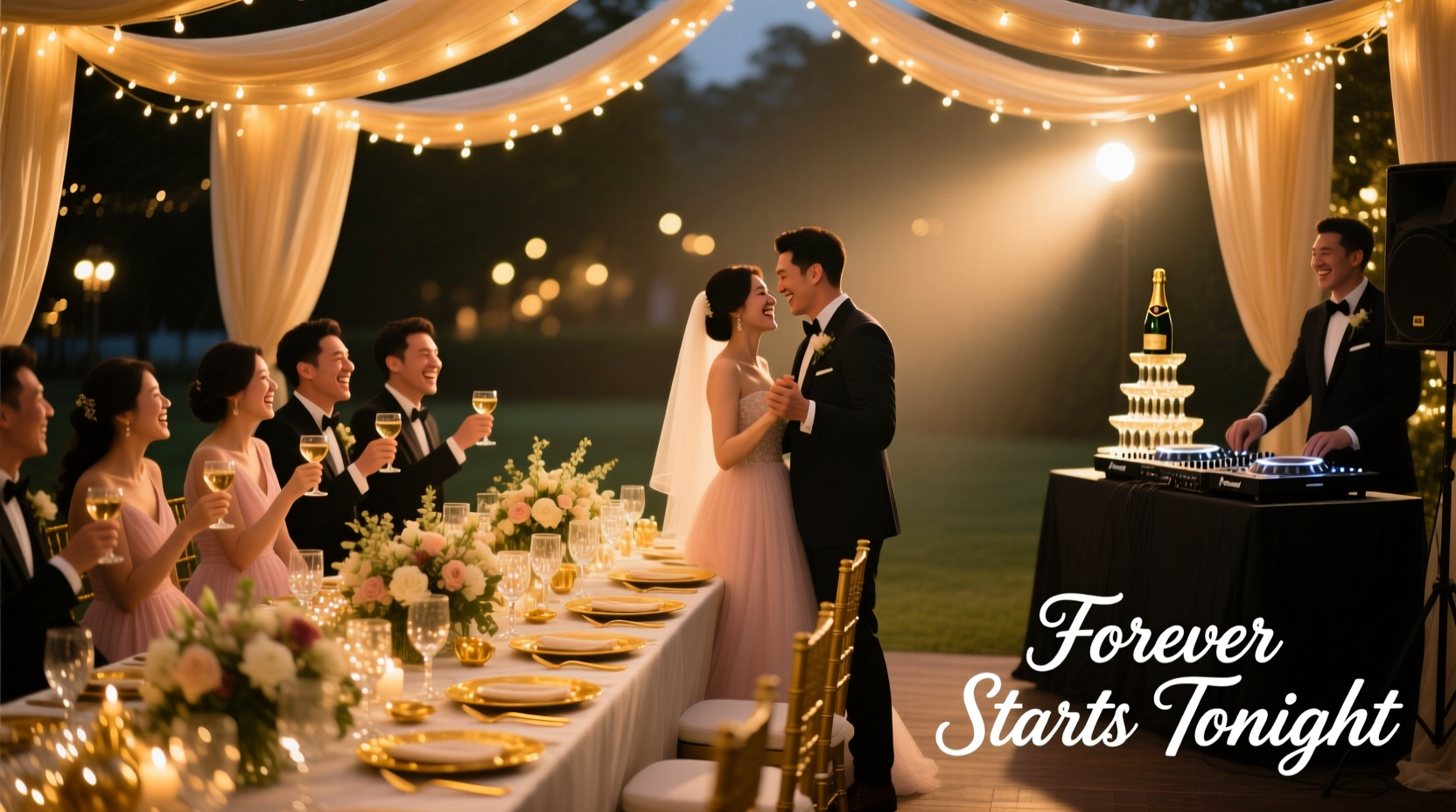 what happens at a wedding reception