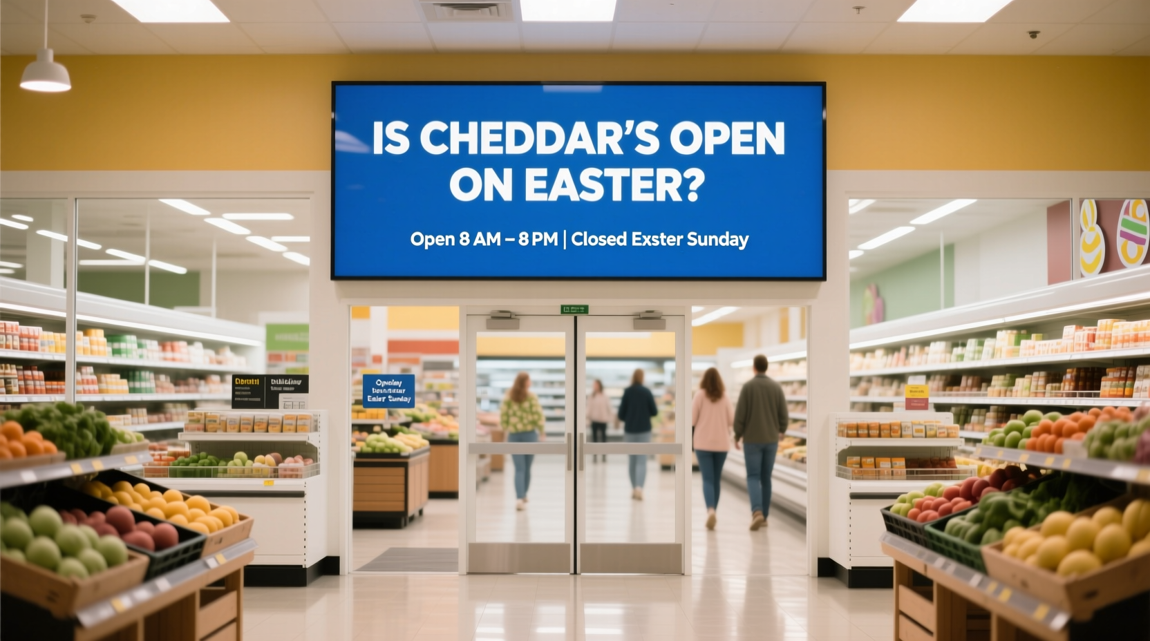 is cheddars open on easter