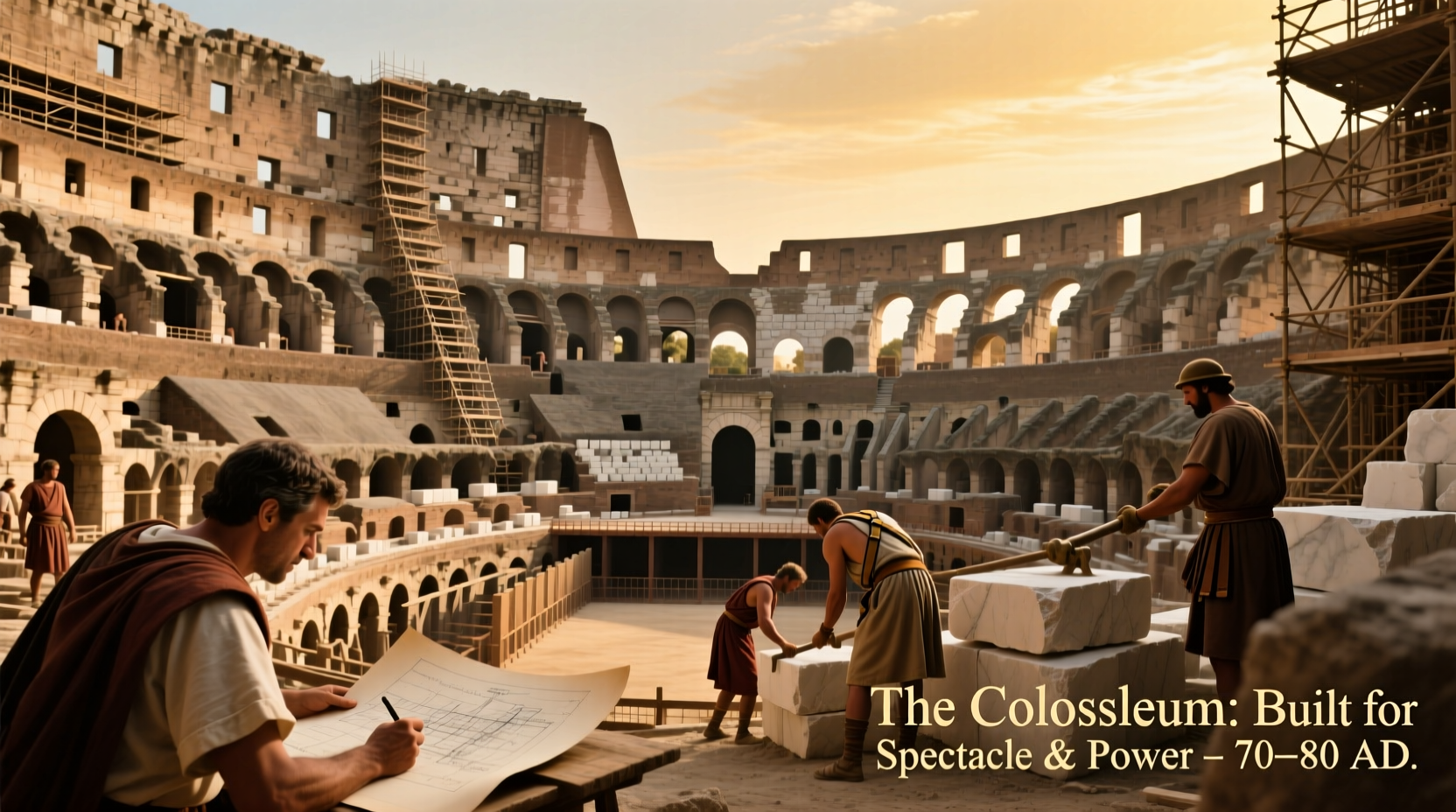 why was the colosseum built history purpose and facts