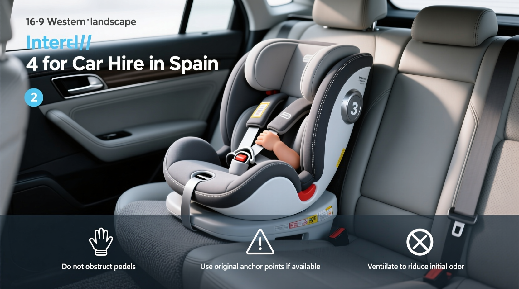 How to Choose Car Hire Spain Free Child Seat: Buying Guide