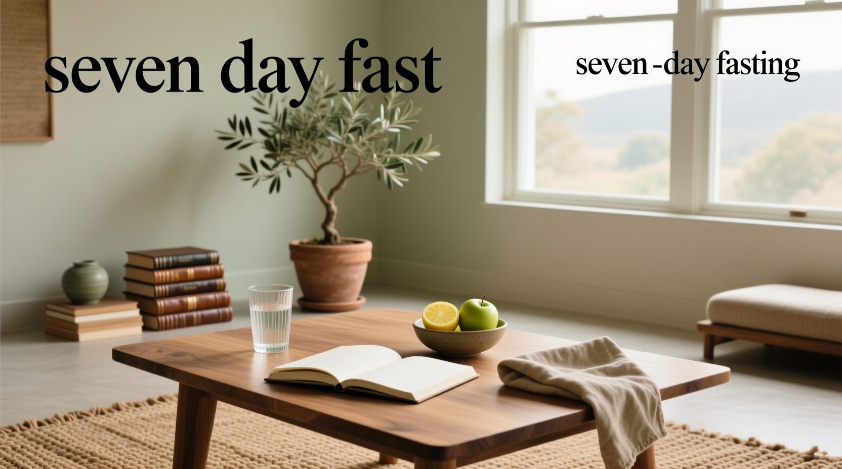 7 day water fast risks rewards