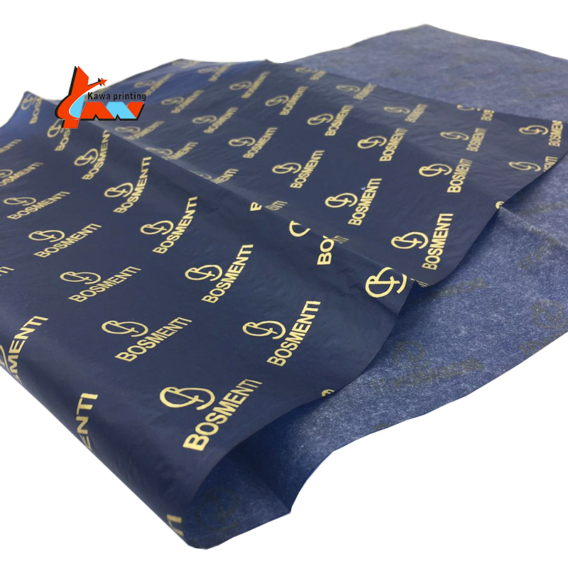 17gsm Logo Printed Custom Wrapping Tissue Paper