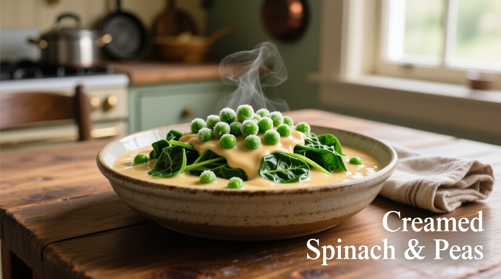 Perfect Creamed Spinach with Frozen Spinach: No Soggy Results