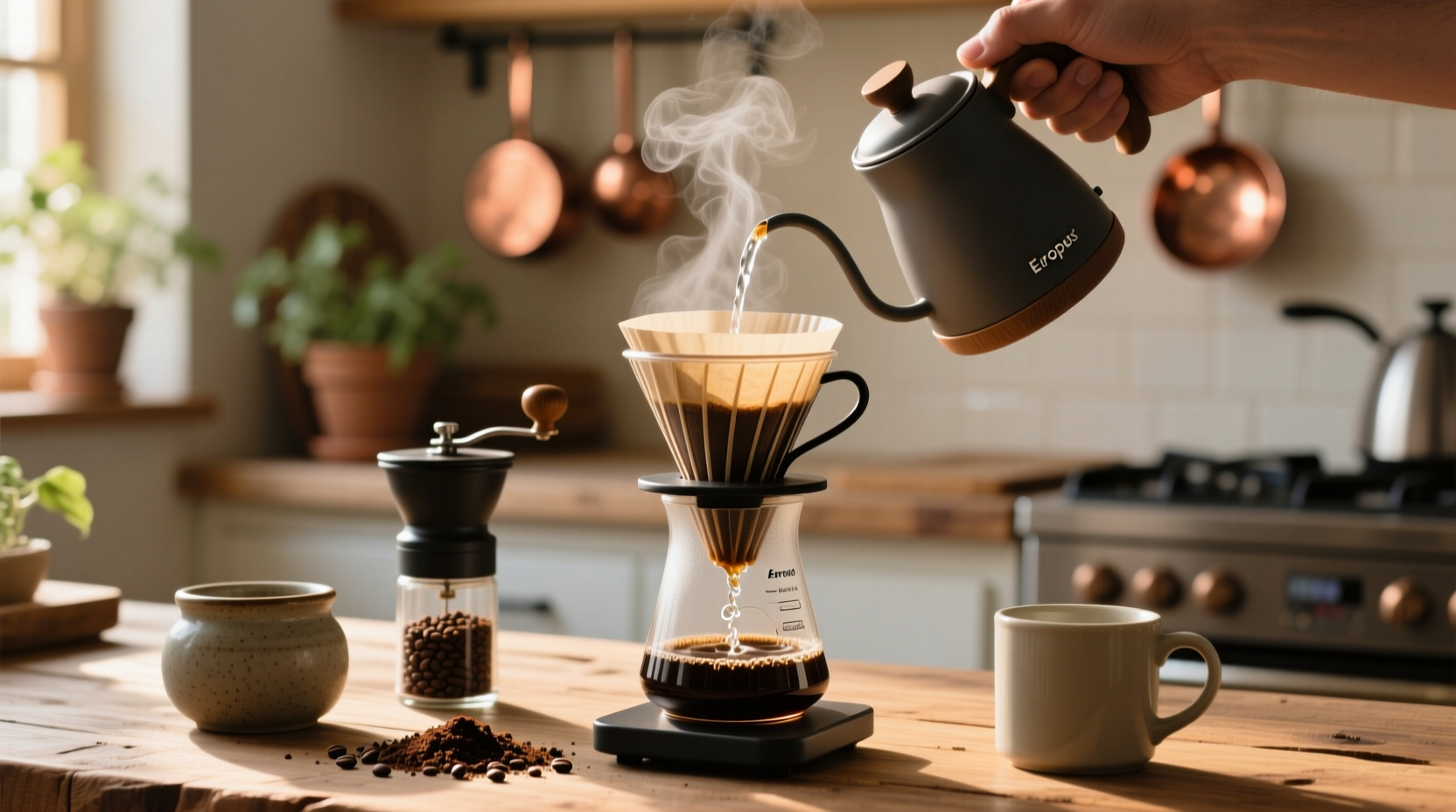 how to brew coffee in an aeropress