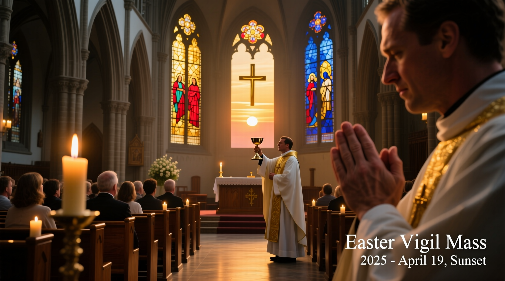 when is easter vigil mass 2025