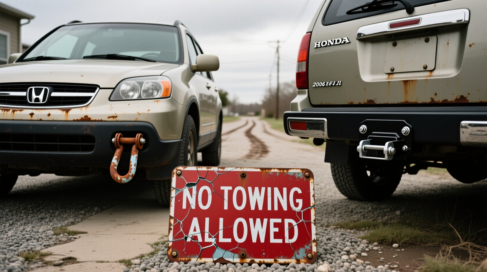 crv 2006 tow hook vs hitch