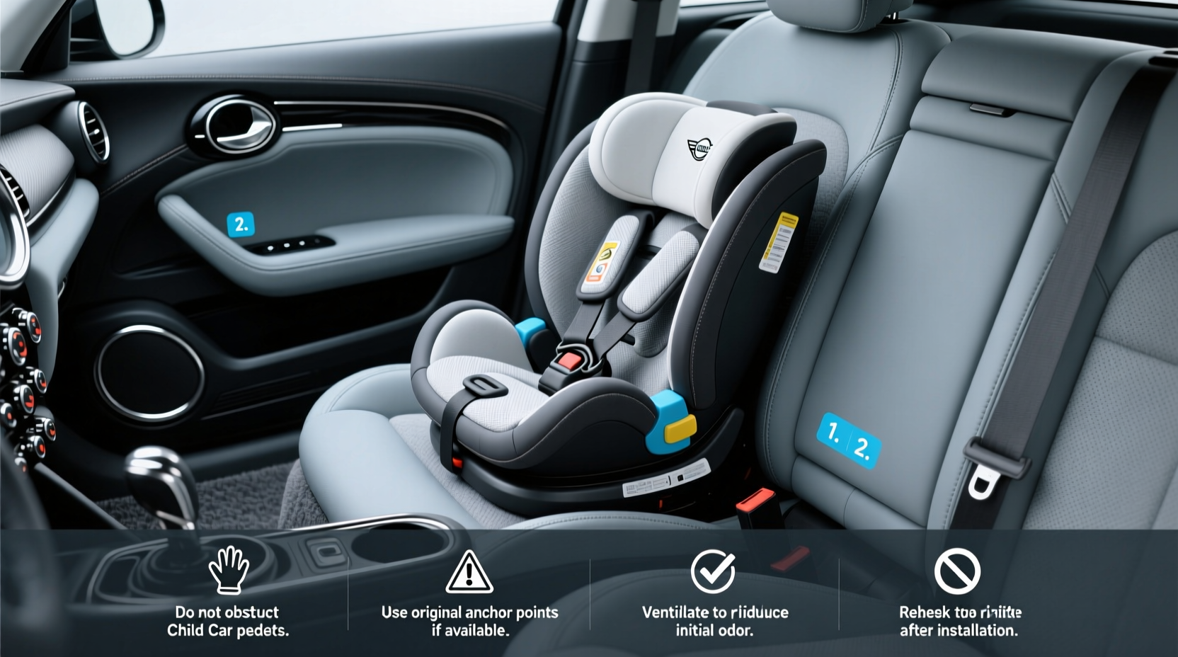 mini cooper childs car seat