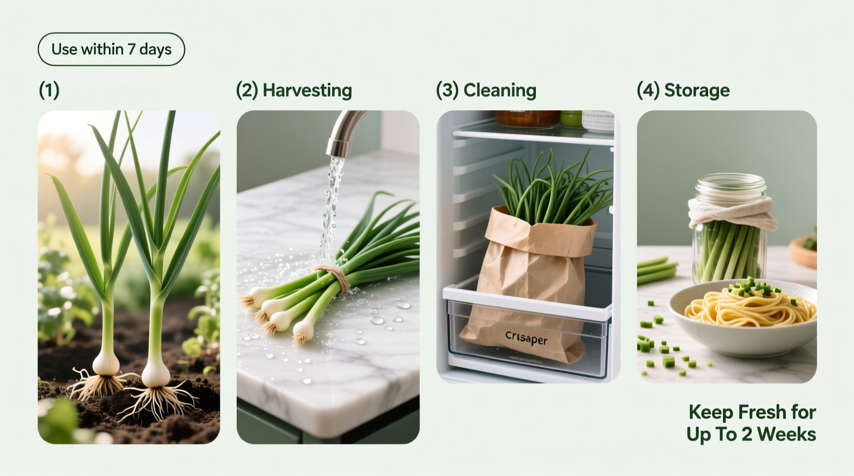 how to store garlic scapes