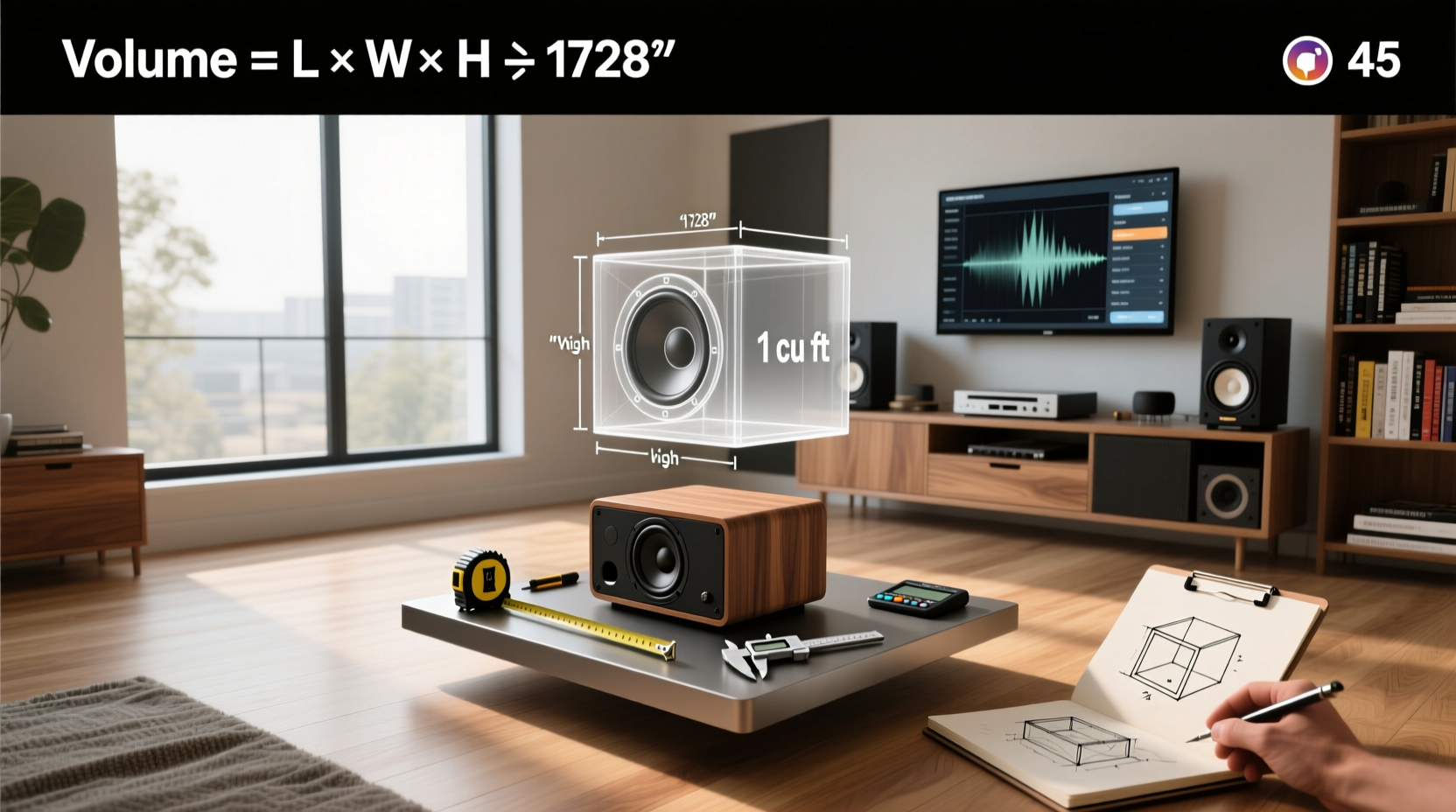 How to Calculate Subwoofer Cubic Feet – A Practical Guide