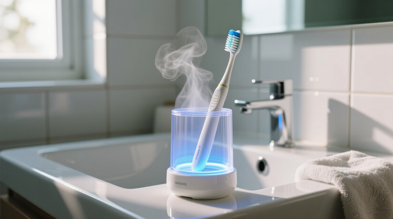 how to sanitize toothbrush