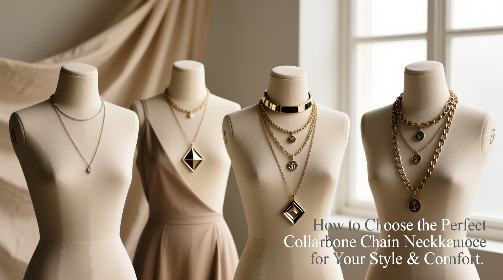 how to choose the perfect collarbone chain necklace for your style and comfort
