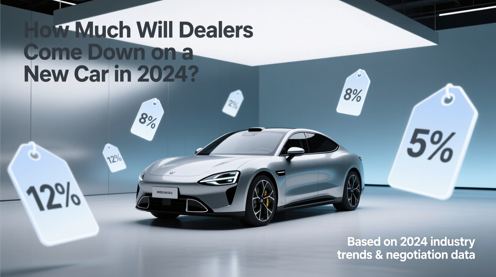 how much will dealers come down on a new car
