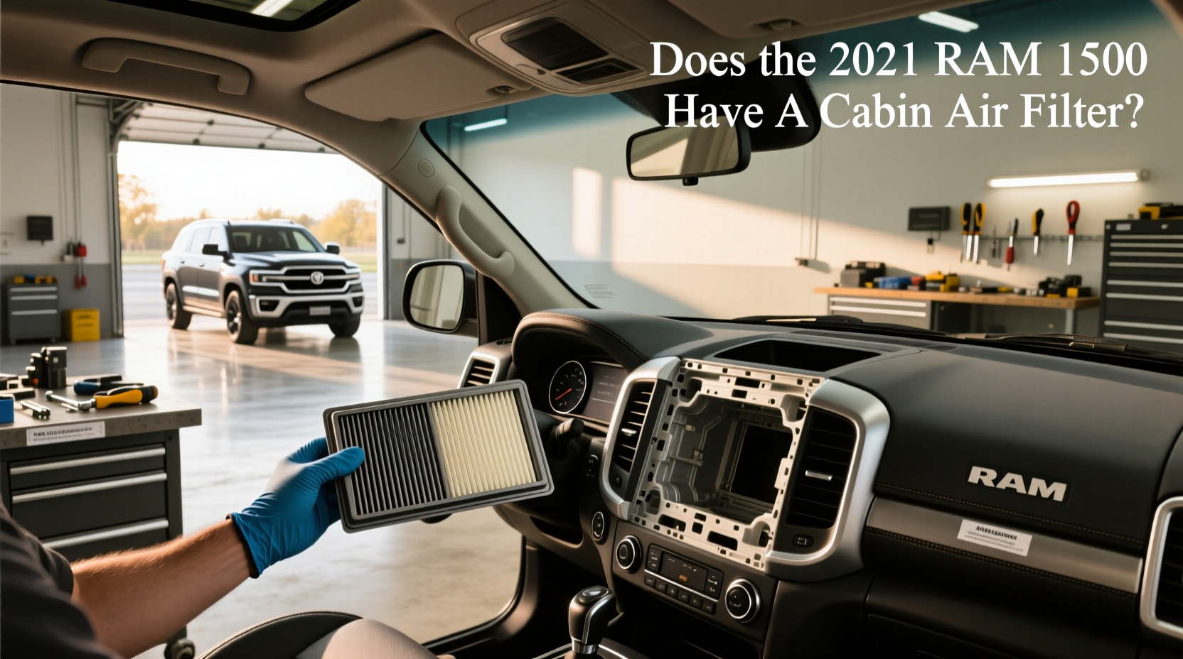 Cabin Air Filter Guide for 2021 RAM 1500
