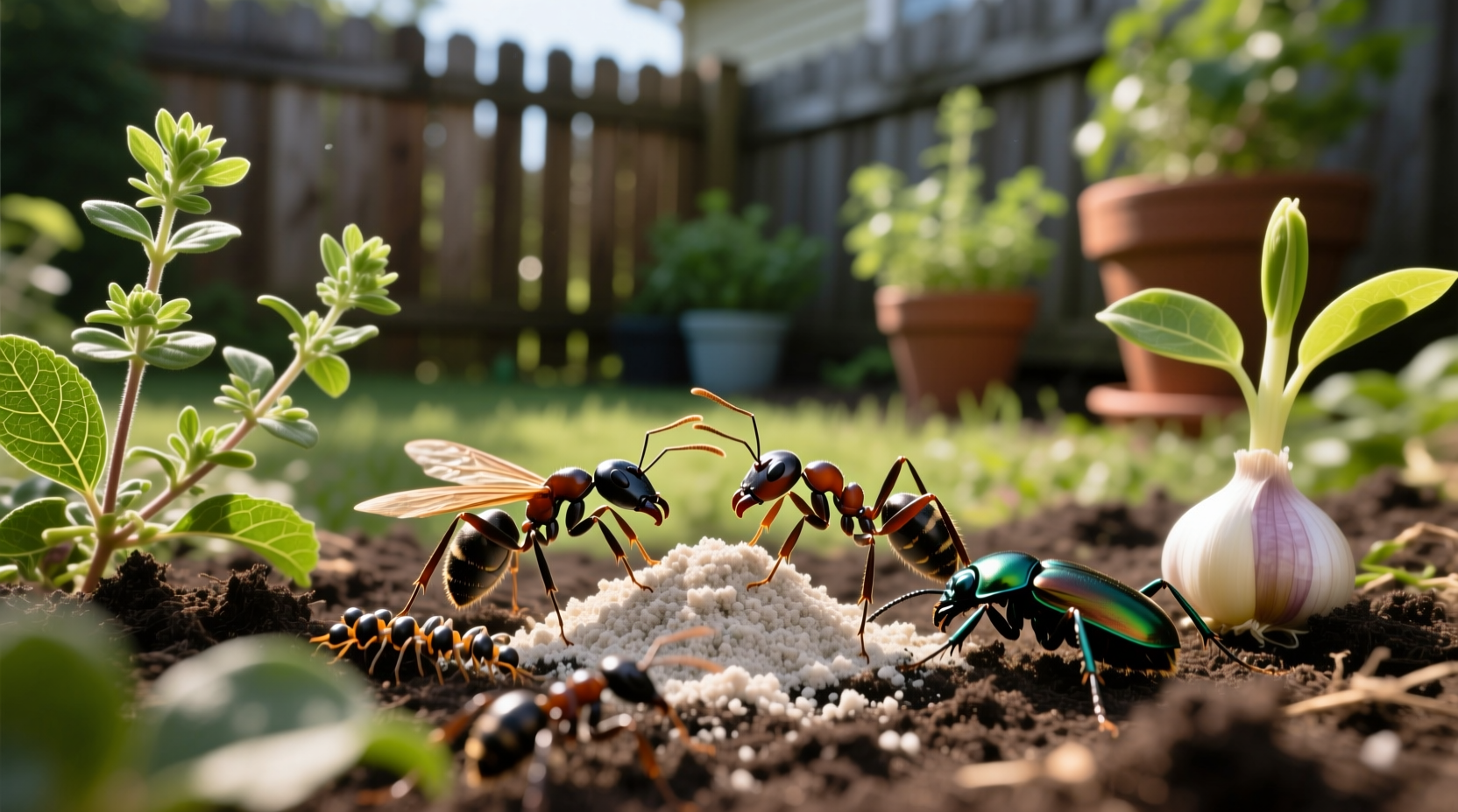 how to eliminate fire ants naturally