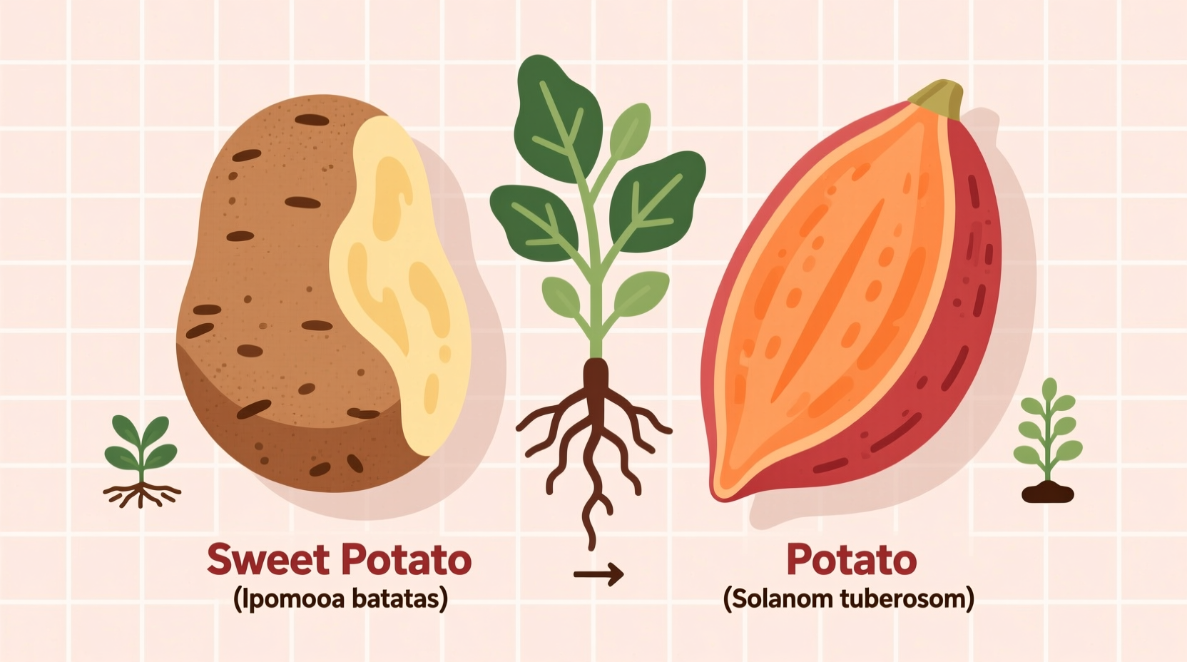 Sweet Potatoes vs Potatoes: Clearing the Confusion