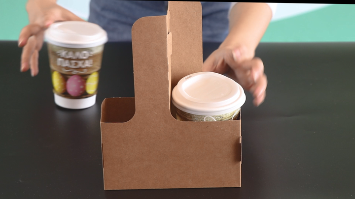 CarryAround Foldable Drink Carrier (Pack Of 3) - Pocket Size, Holds 3-4 Cups, Reusable For Festivals & Sports Events - View #7