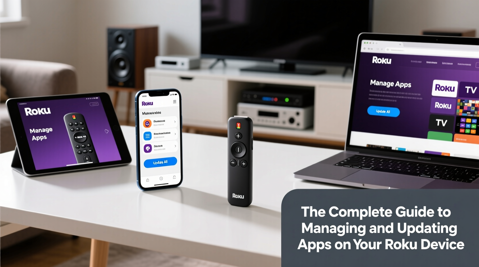 the complete guide to managing and updating apps on your roku device