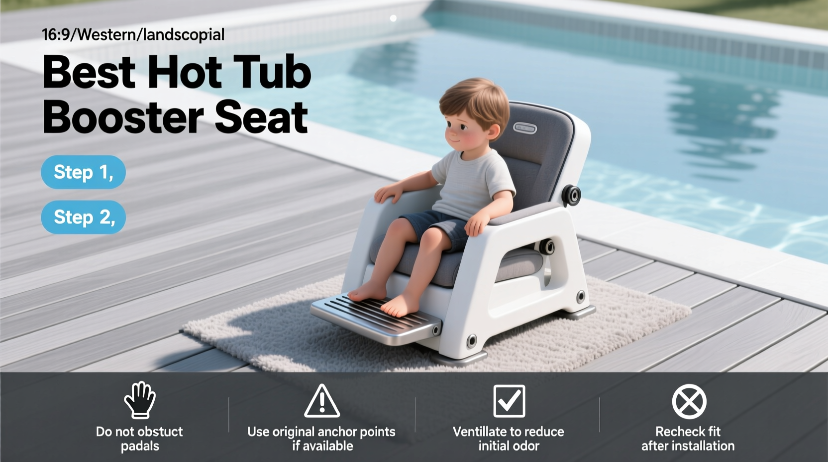 best hot tub booster seats