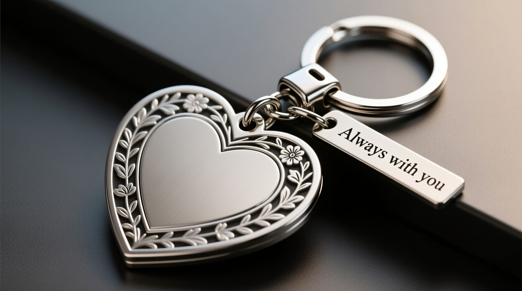 creative and durable ways to attach a big heart keychain to your car keys for everyday use