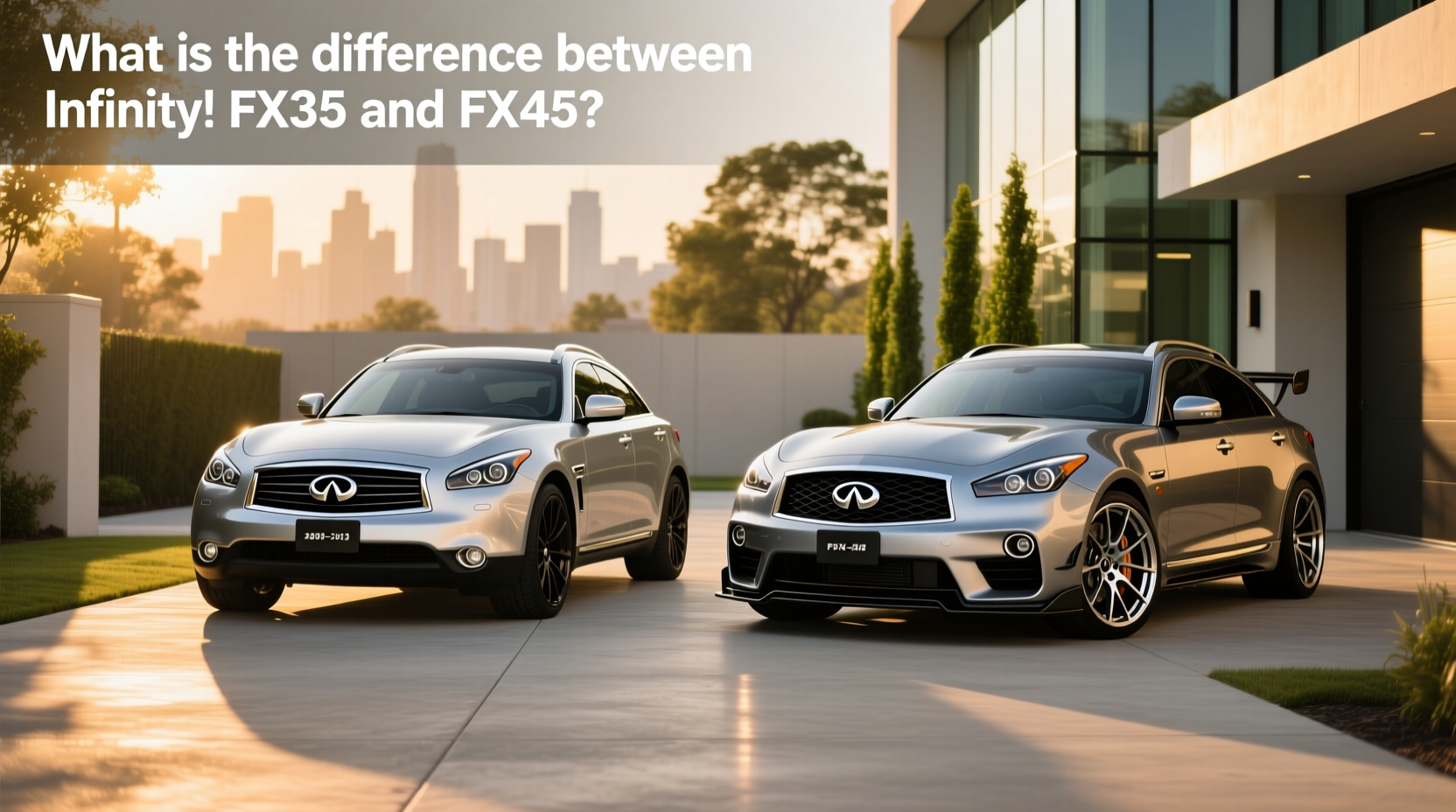 How to Choose INFINITI FX35 vs FX45: Buying Guide & Differences