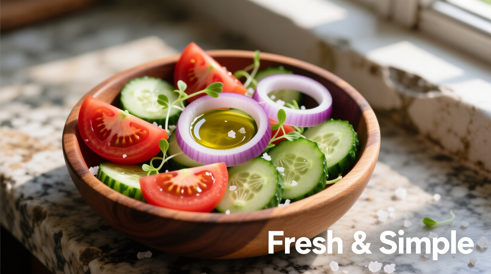 Perfect Tomato Cucumber Onion Salad Recipe in 15 Minutes