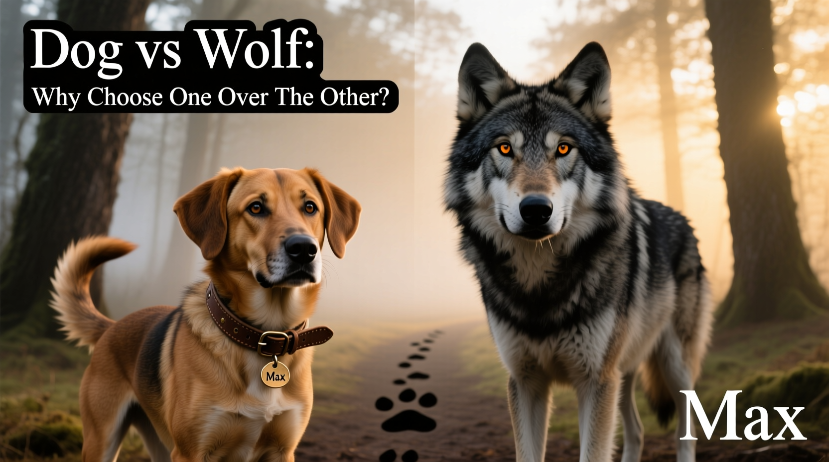 dog vs wolf if theyre both canines why get a dog over a wolf