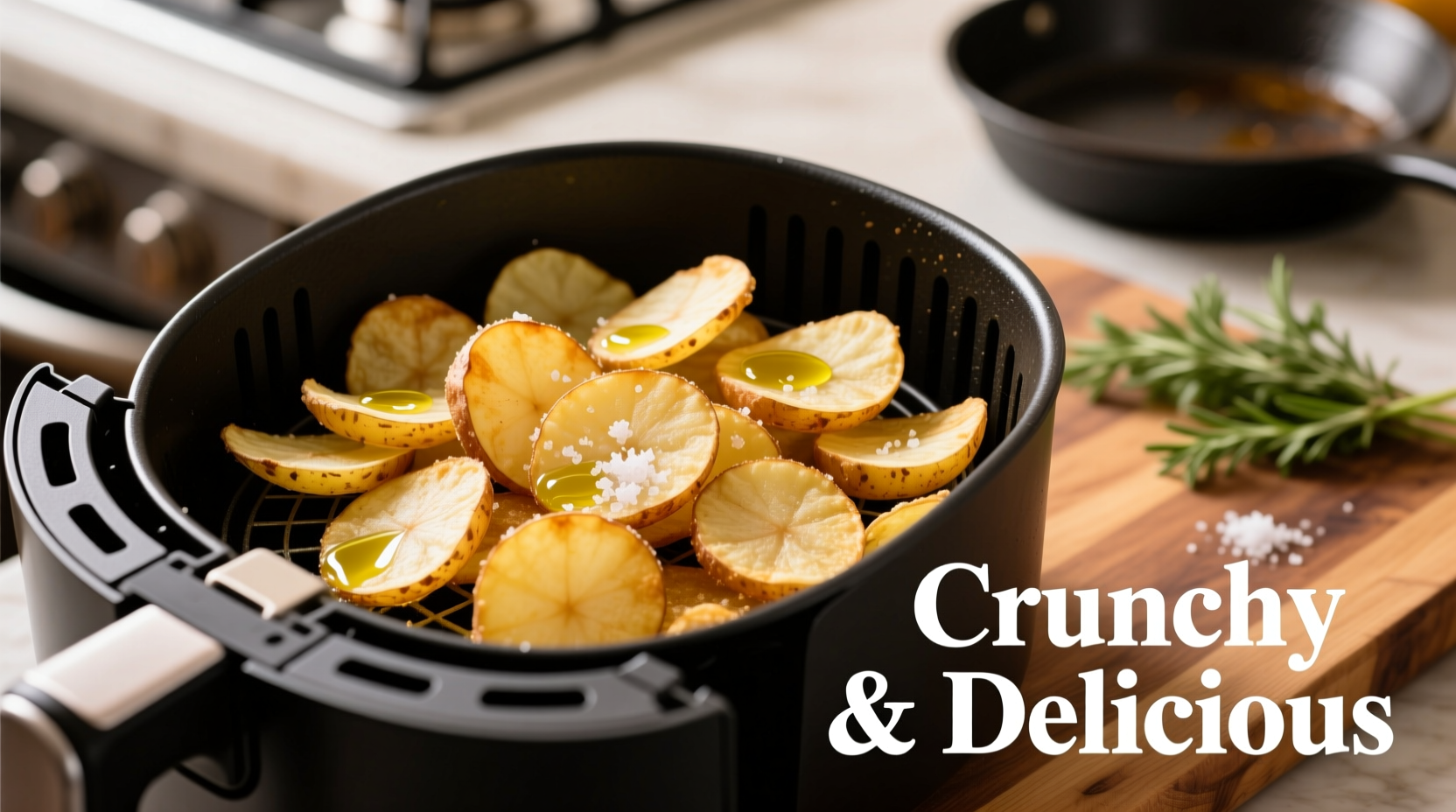 Perfect Air Fryer Potato Chips Recipe in 25 Minutes