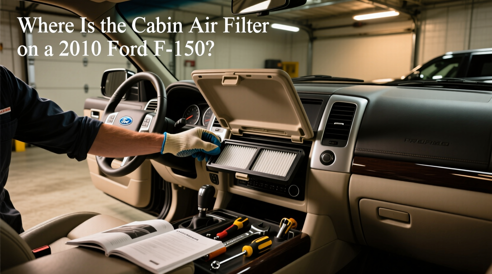 2010 ford cabin air filter location replacement guide