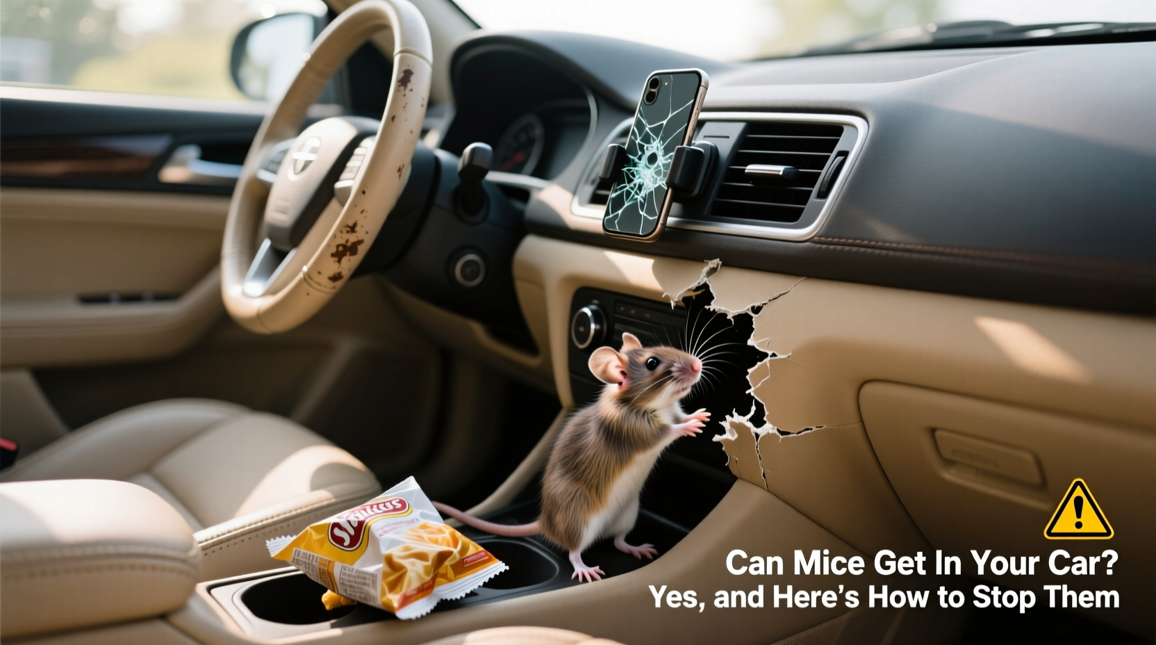 can mice get in your car