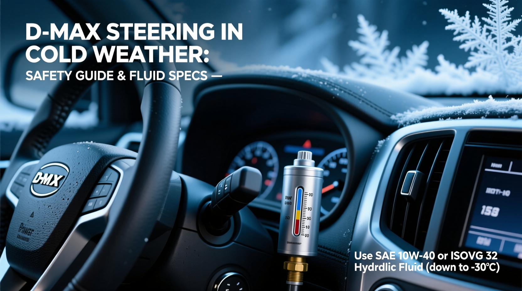 dmax steering cold weather safety