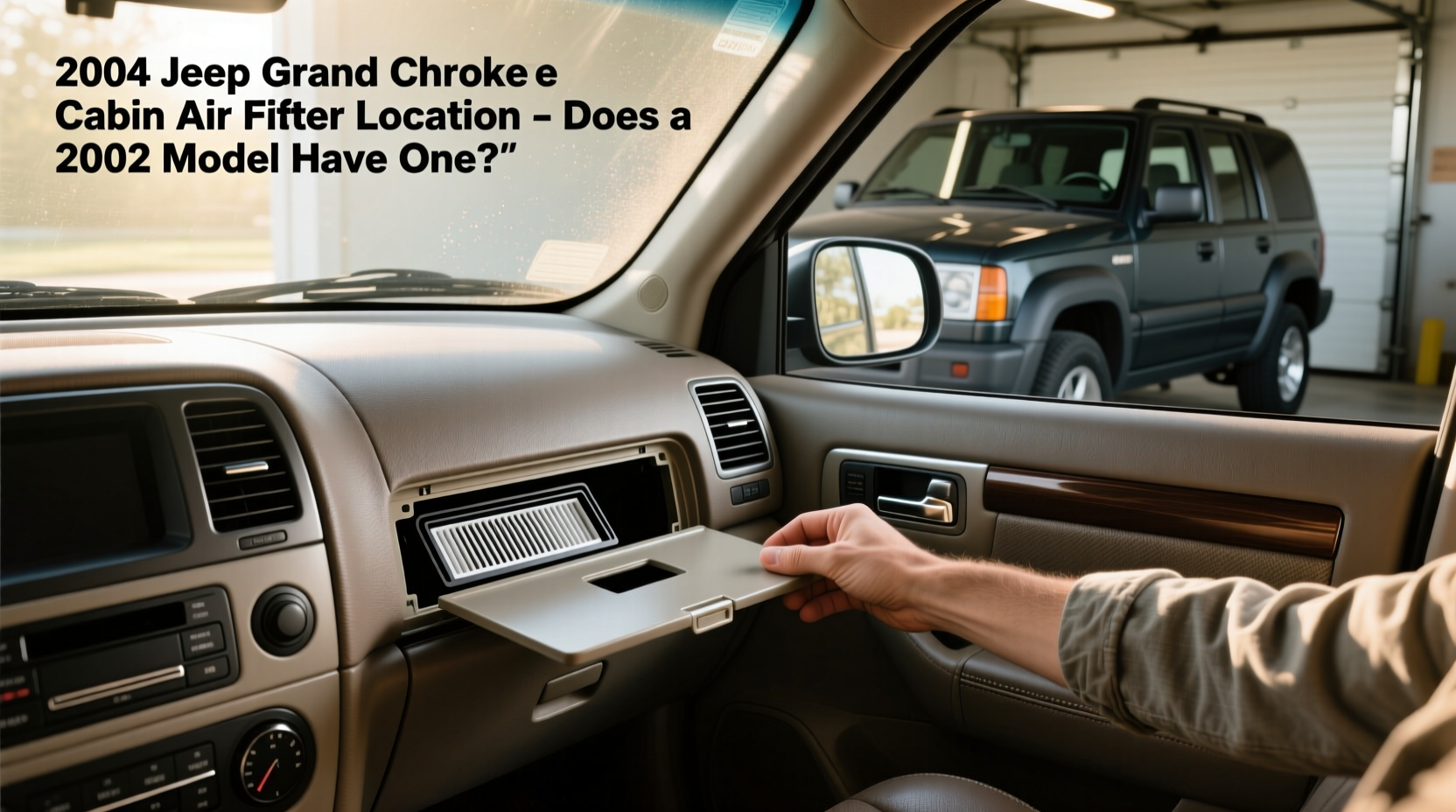 2004 jeep cabin air filter location upgrade guide