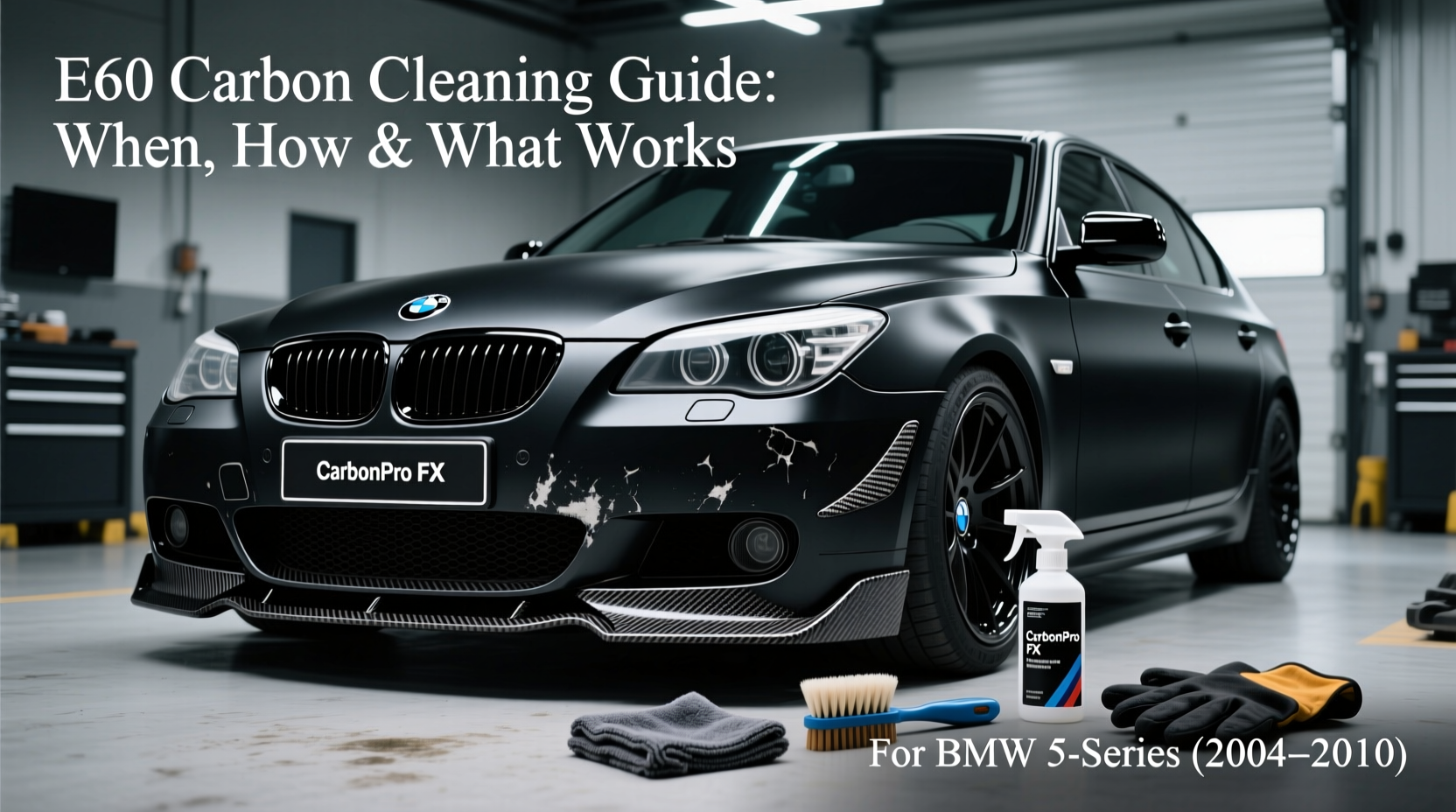 e60 carbon cleaning guide