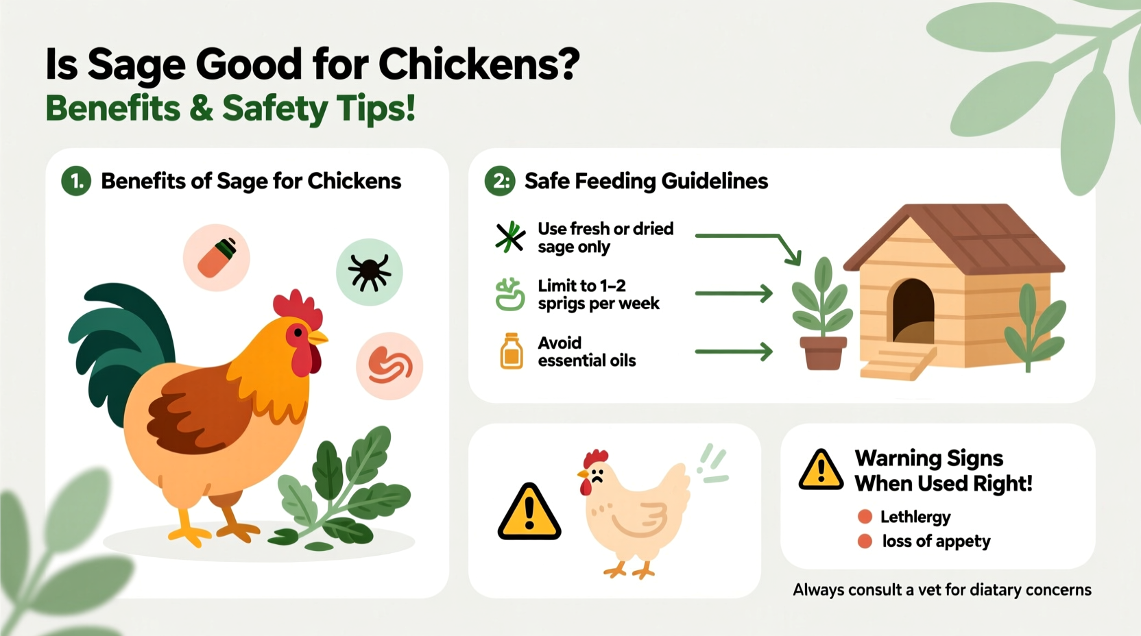 Is Sage Good for Chickens? Benefits & Safety Tips