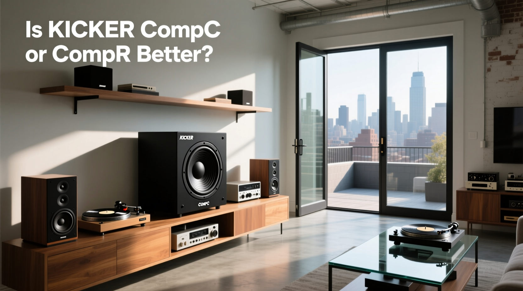Kicker CompC vs CompR Subwoofer Guide