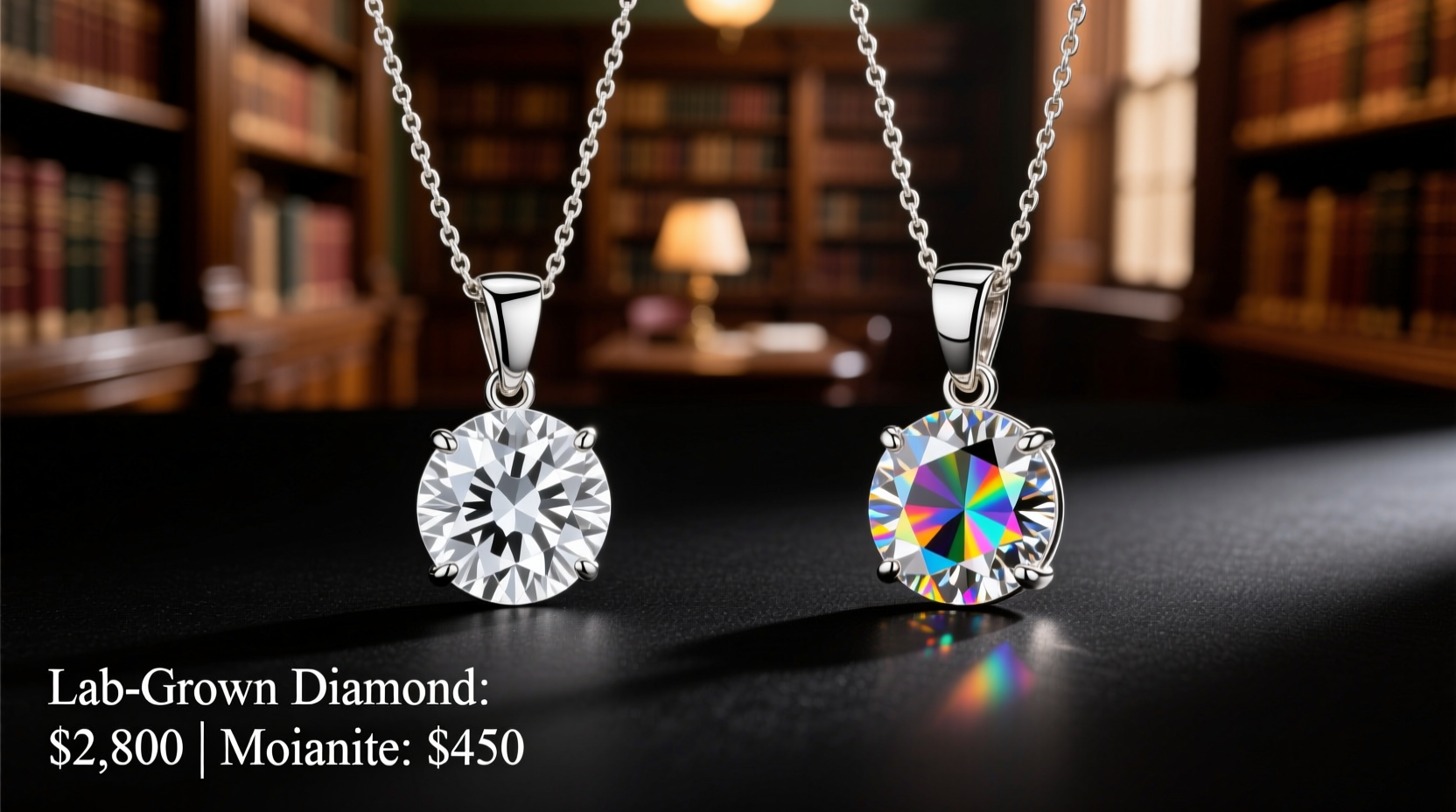 moissanite vs lab grown diamond pendants are lab diamonds really worth the extra cost 4