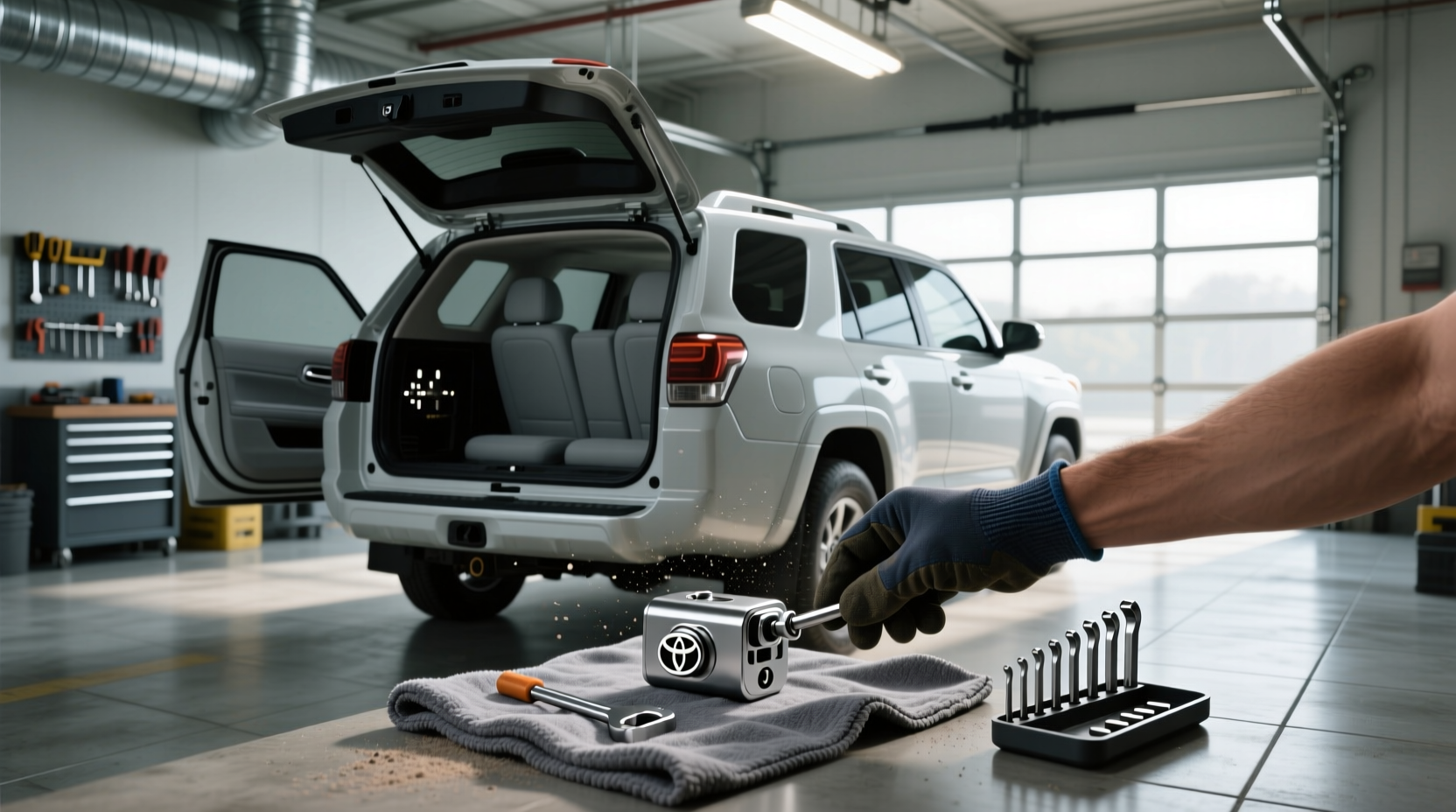 4runner tailgate latch replacement guide