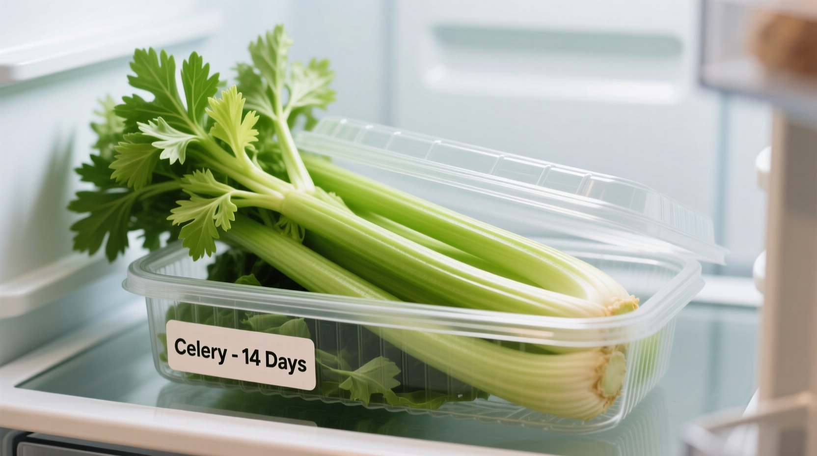how long do celery last in the fridge