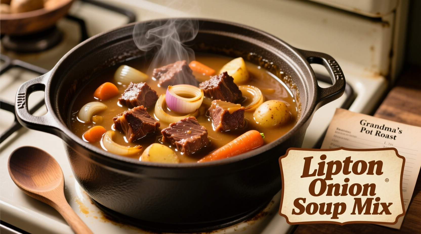 pot roast using lipton onion soup