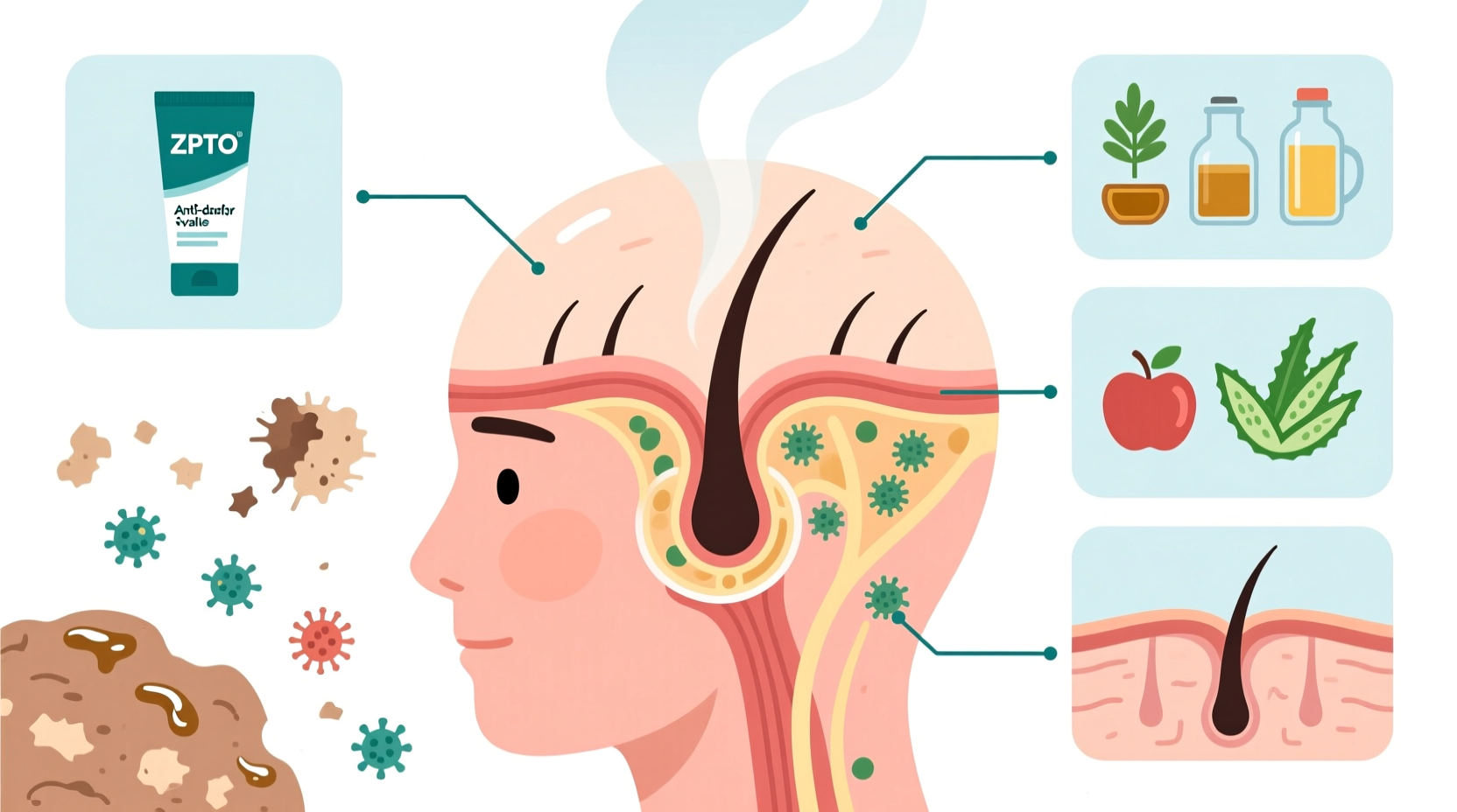 why does my scalp stink causes treatments and remedies