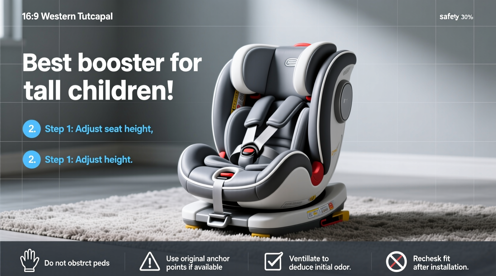 best booster seat for tall child