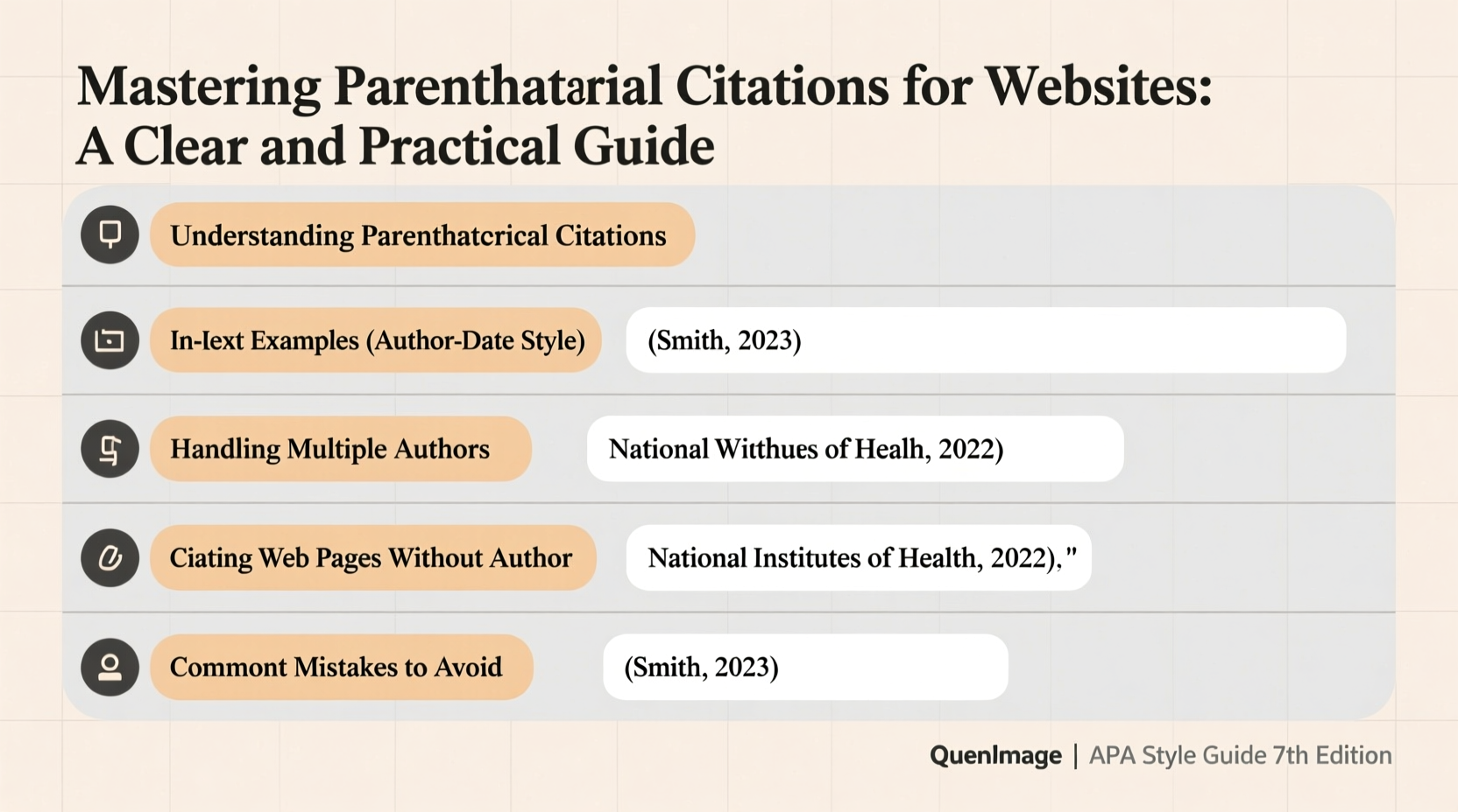 mastering parenthetical citations for websites a clear and practical guide
