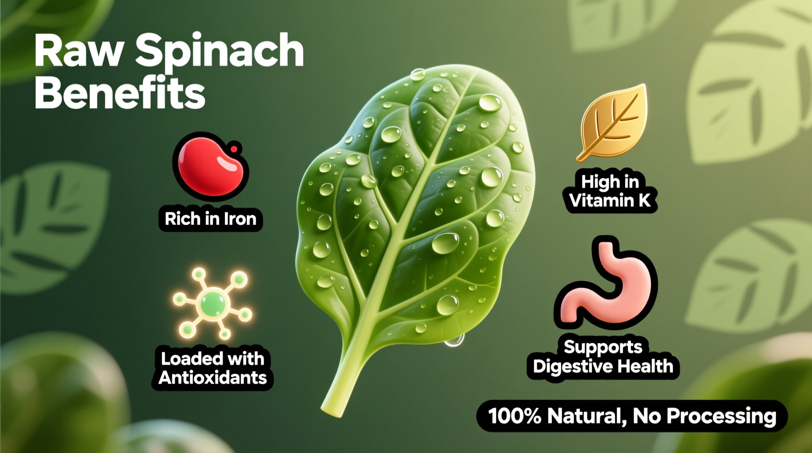 Raw Spinach Benefits: Science-Backed Nutritional Facts