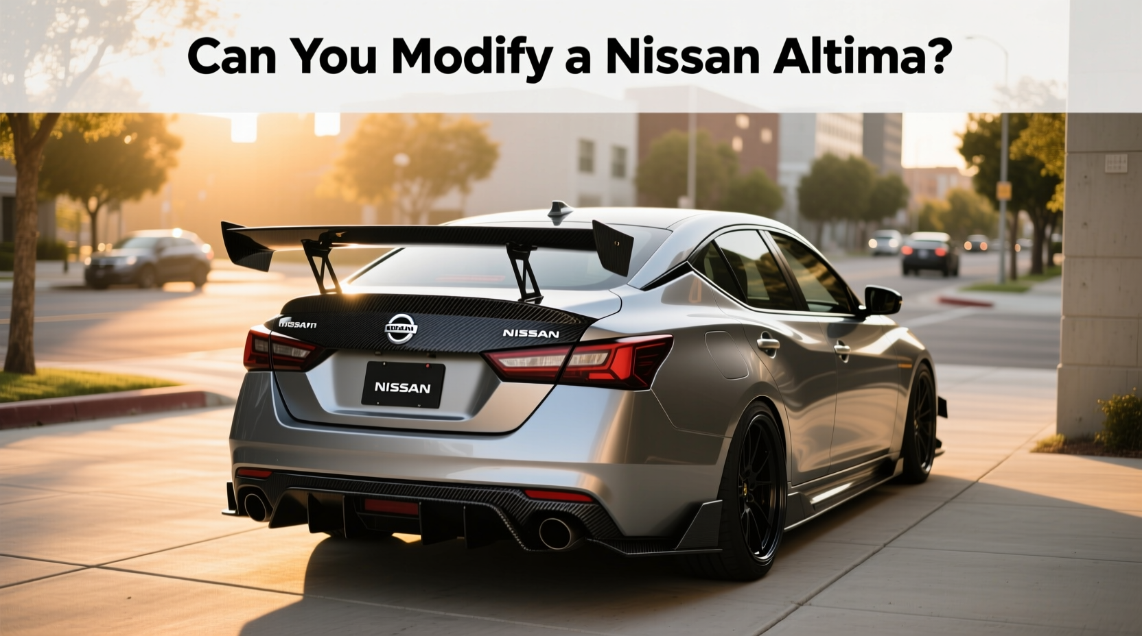 How to Choose Rear Spoiler for Nissan Altima: Buying Guide