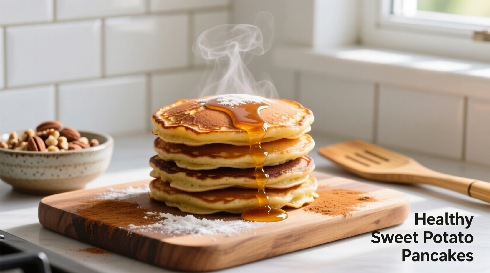 healthy sweet potato pancakes