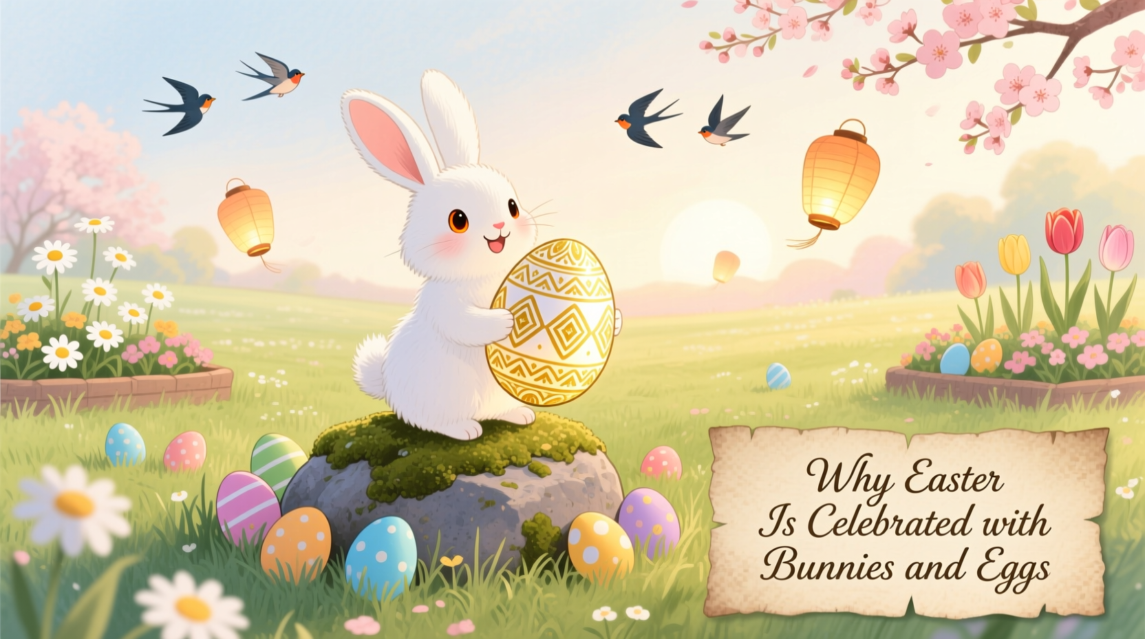 why do people celebrate easter with bunnies and eggs