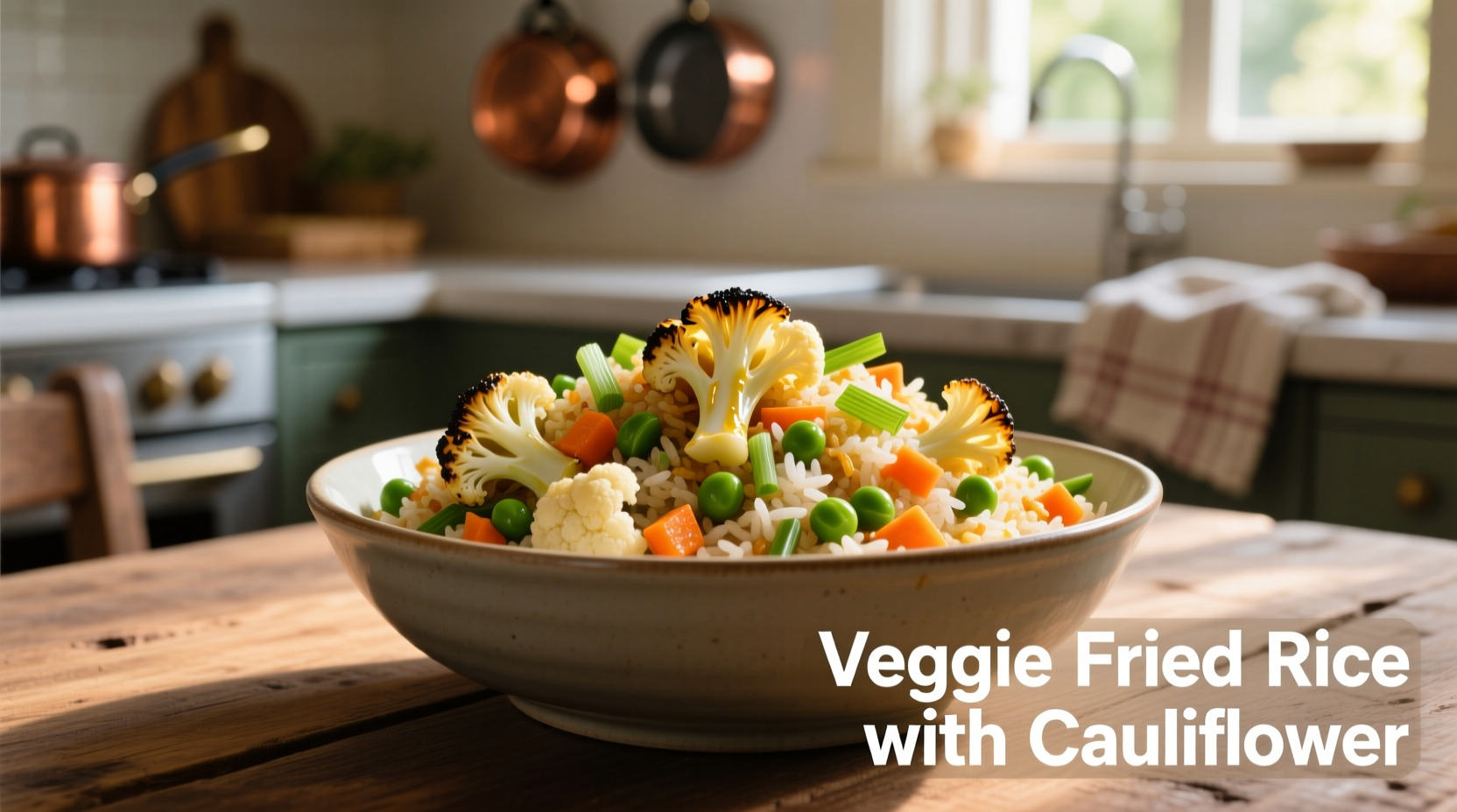 Perfect Veggie Fried Rice with Cauliflower Recipe