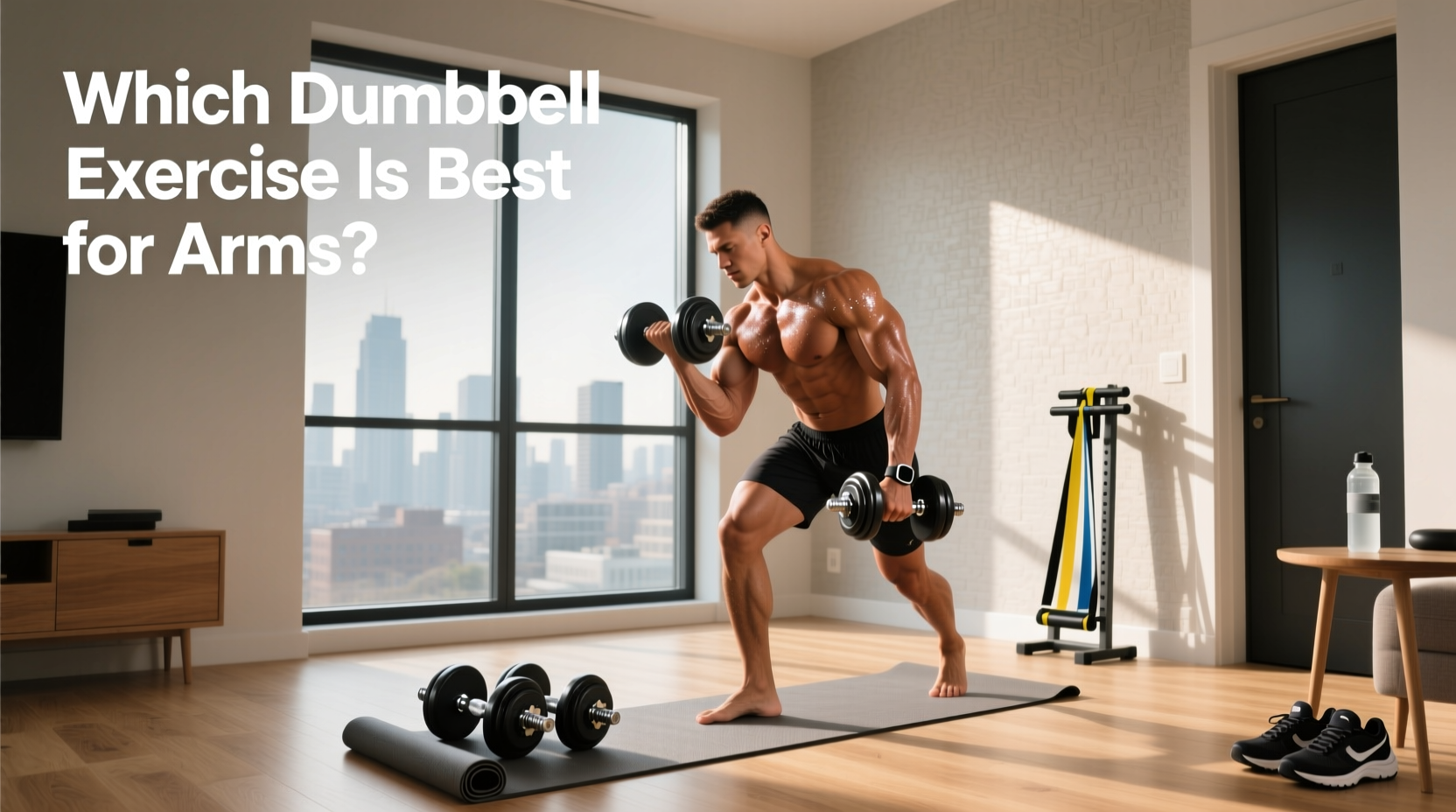 best dumbbell arm workout at home