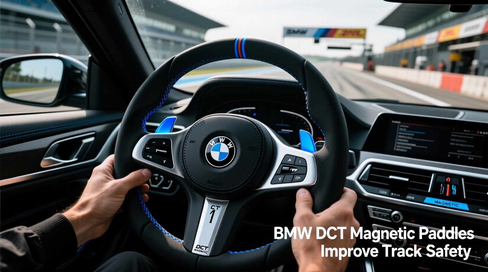 bmw dct magnetic paddle track safety
