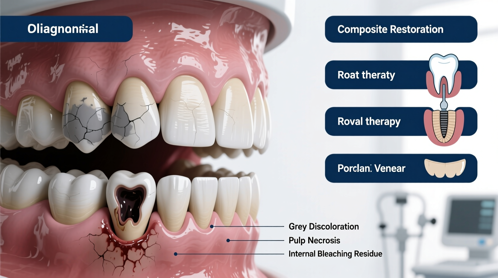 grey teeth causes diagnosis and treatment options